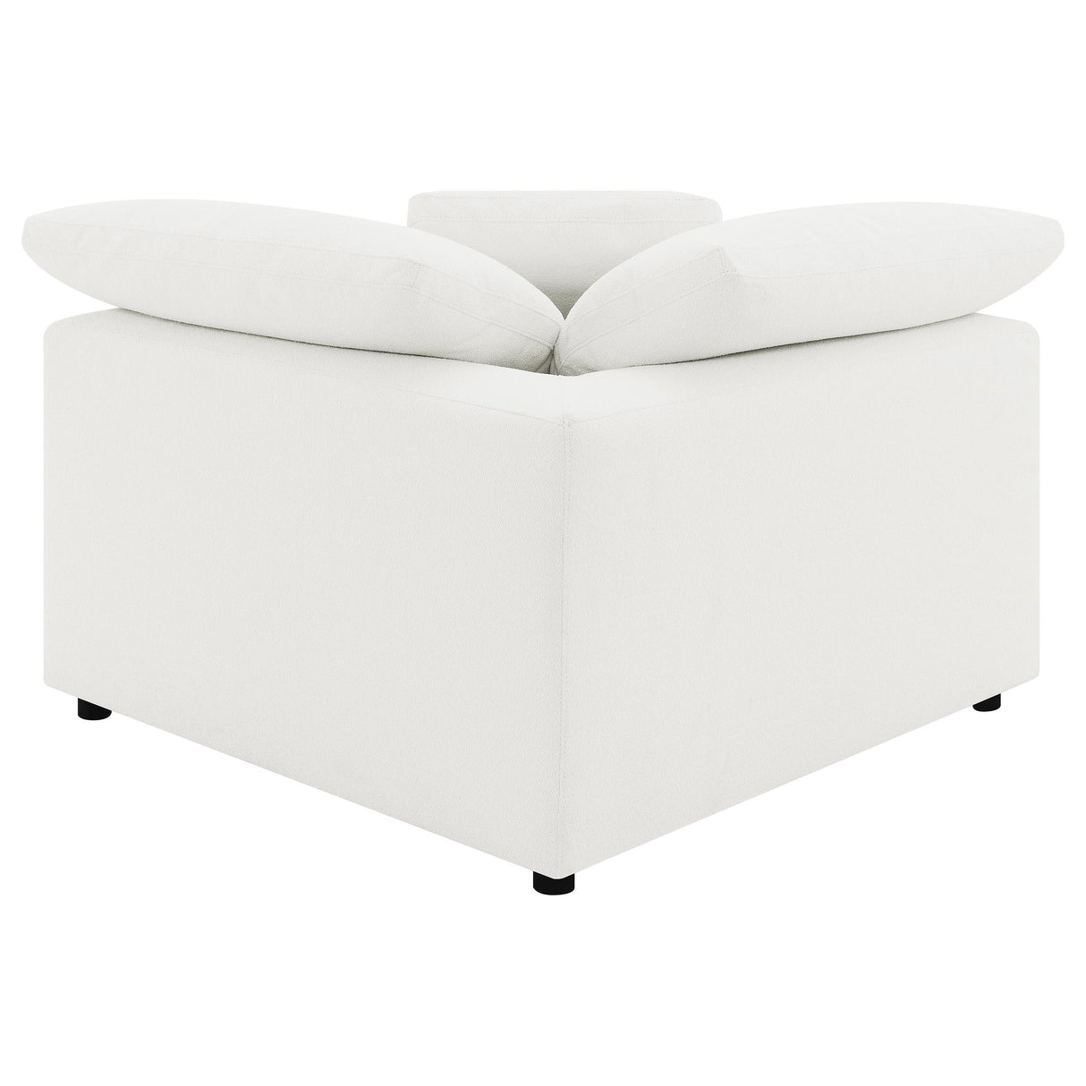 Raleigh 5-piece Boucle Upholstered Modular Sectional Ivory from Coaster - Luna Furniture