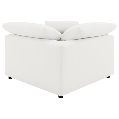 Raleigh Ivory 5-Piece Boucle Upholstered Modular Sectional from Coaster - Luna Furniture