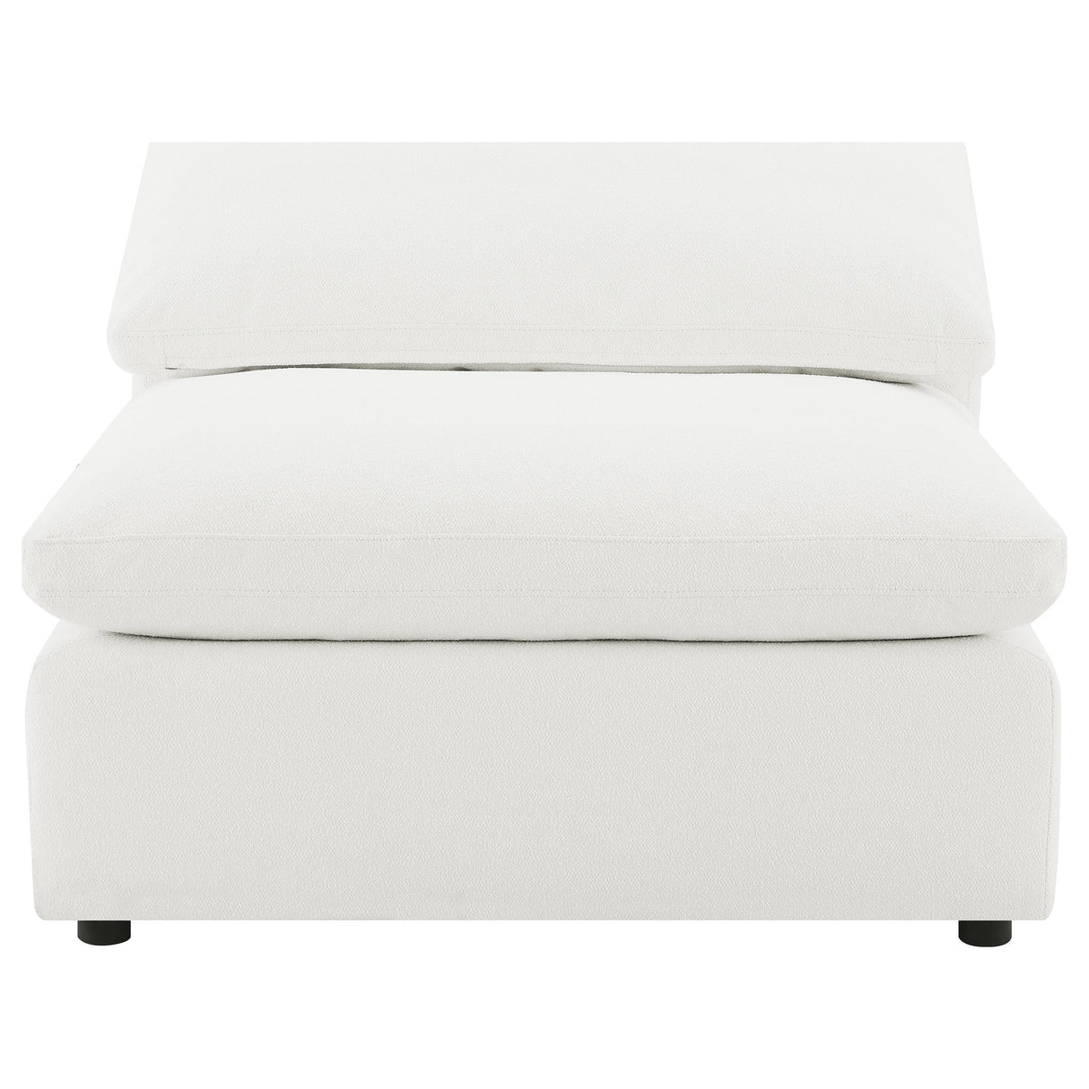 Raleigh 5-piece Boucle Upholstered Modular Sectional Ivory from Coaster - Luna Furniture