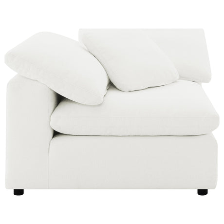 Raleigh Ivory 5-Piece Boucle Upholstered Modular Sectional from Coaster - Luna Furniture