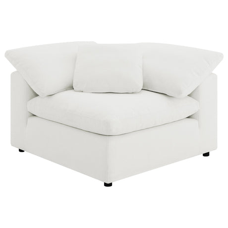 Raleigh Ivory 5-Piece Boucle Upholstered Modular Sectional from Coaster - Luna Furniture