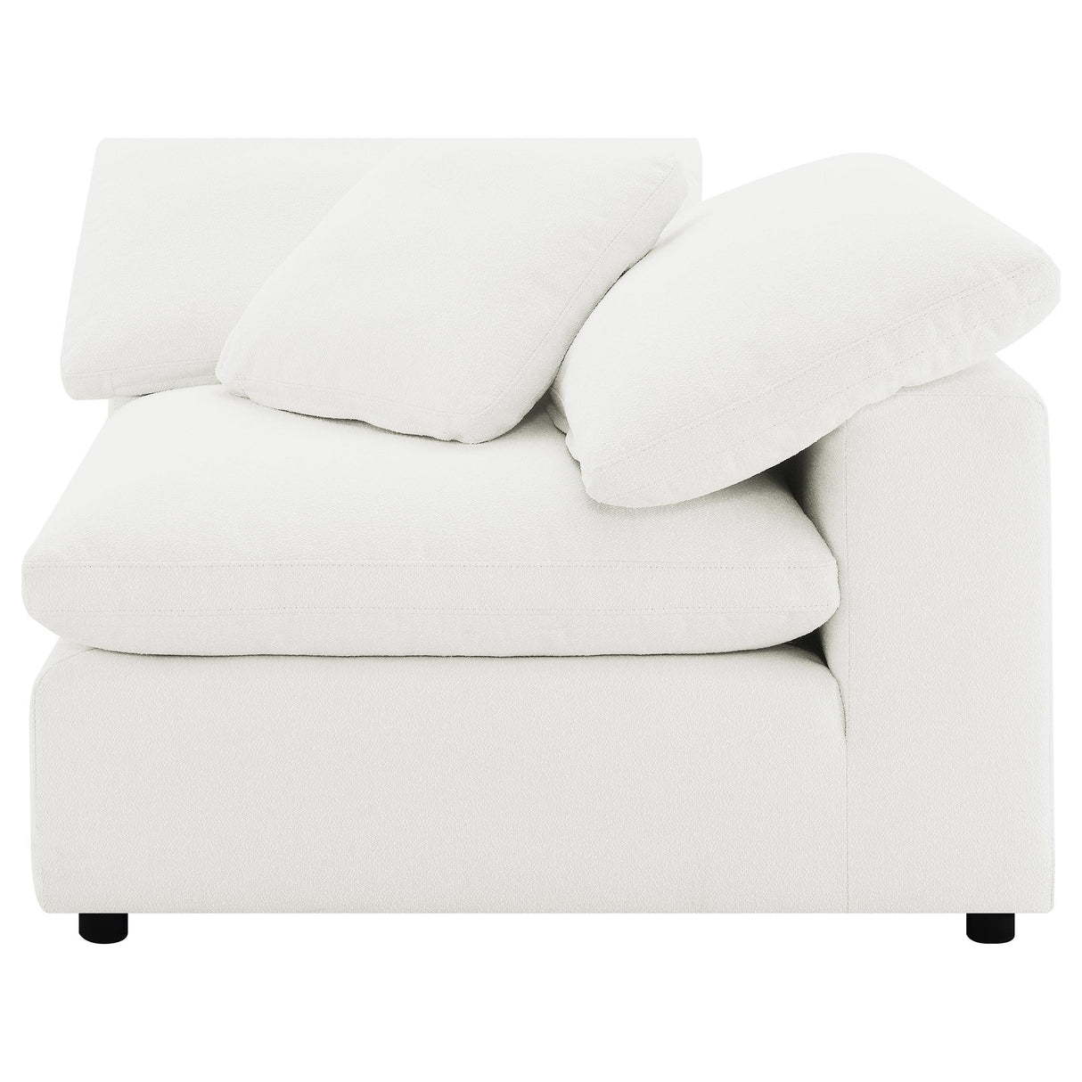 Raleigh 5-piece Boucle Upholstered Modular Sectional Ivory from Coaster - Luna Furniture