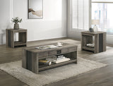 Rangley Grey/Brown 3-Piece Cocktail Set from Crown Mark - Luna Furniture