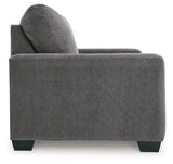 Rannis Pewter Twin Sofa Sleeper and Recliner from Ashley - Luna Furniture