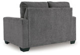 Rannis Pewter Twin Sofa Sleeper and Recliner from Ashley - Luna Furniture