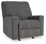 Rannis Pewter Twin Sofa Sleeper and Recliner from Ashley - Luna Furniture