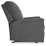 Rannis Pewter Twin Sofa Sleeper and Recliner from Ashley - Luna Furniture