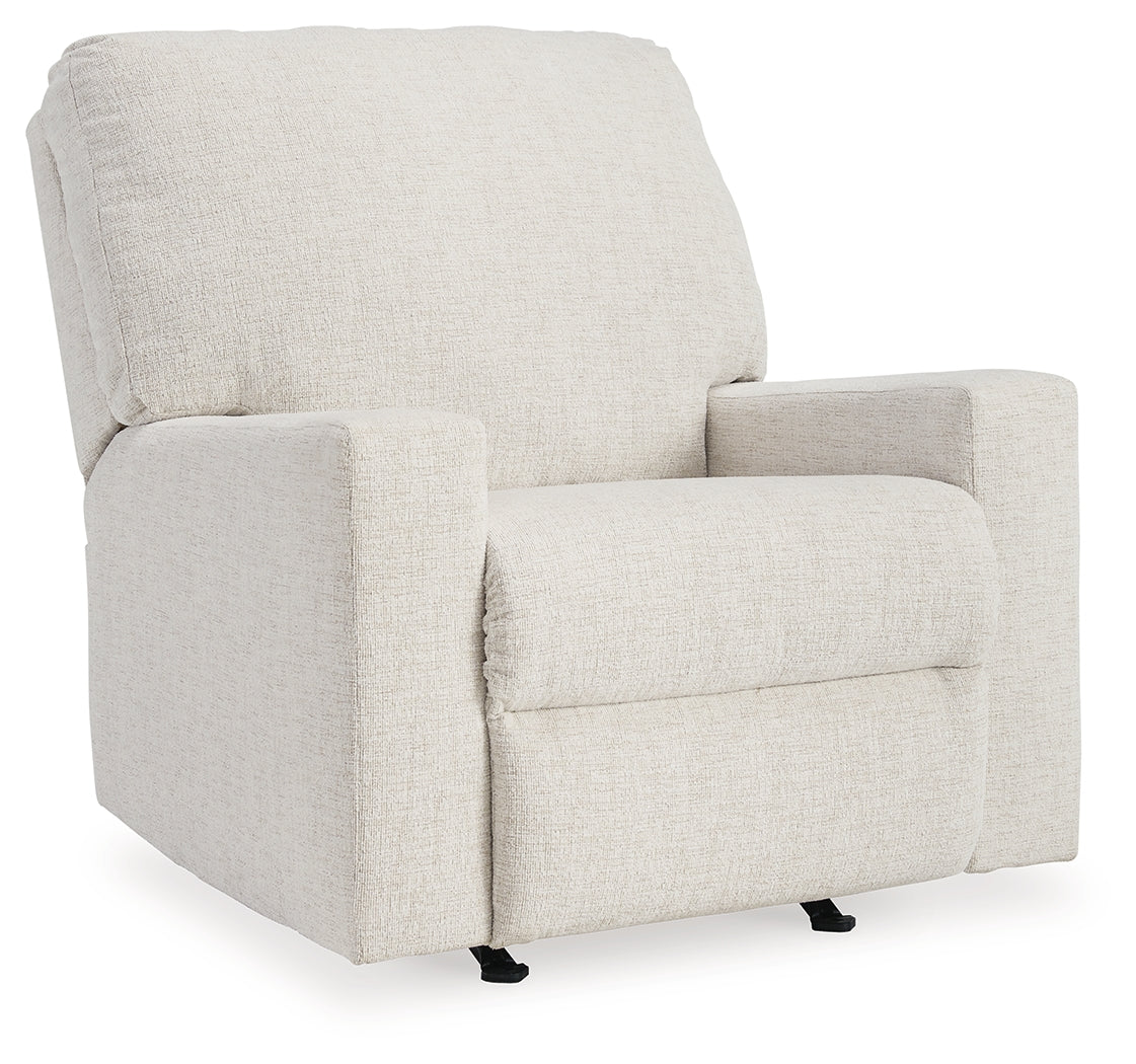 Rannis Snow Twin Sofa Sleeper and Recliner from Ashley - Luna Furniture