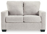 Rannis Snow Twin Sofa Sleeper and Recliner from Ashley - Luna Furniture