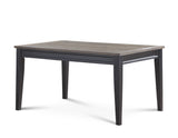 Raven Noir Ebony/Driftwood Dining Room Set from Steve Silver - Luna Furniture