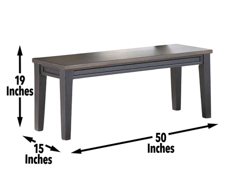 Raven Noir Ebony/Driftwood Dining Room Set from Steve Silver - Luna Furniture