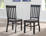 Raven Noir Ebony/Driftwood Dining Room Set from Steve Silver - Luna Furniture