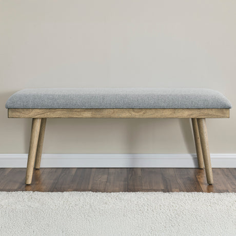 Vida Gray Dining Bench from Steve Silver - Luna Furniture