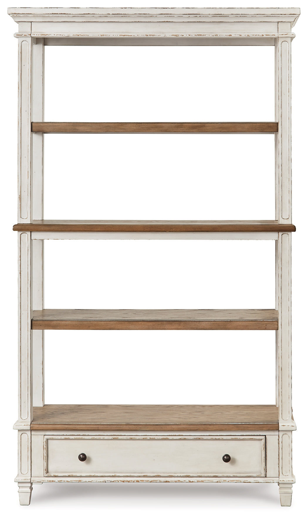 Realyn Lift-top Desk, L-shaped Desk and 4 Bookcases from Ashley Furniture - Luna Furniture