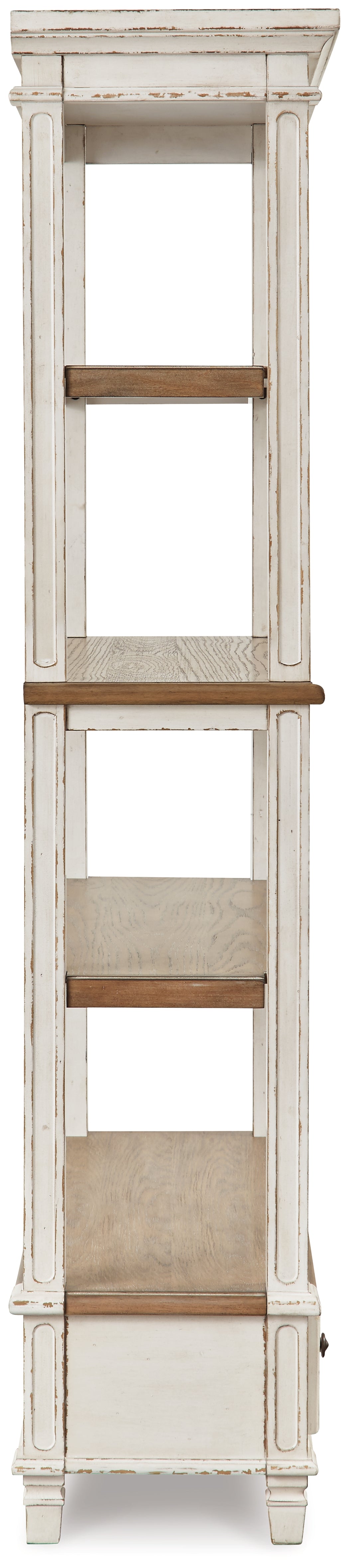 Realyn Lift-top Desk, L-shaped Desk and 4 Bookcases from Ashley Furniture - Luna Furniture