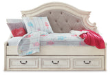 Realyn Twin Day Bed with Storage, Dresser, Mirror and Nightstand from Ashley - Luna Furniture