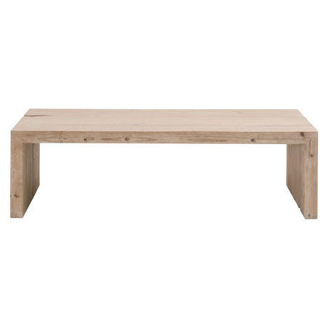 Reed Coffee Table in Smoke Gray Pine - 8098.SGRY-PNE
