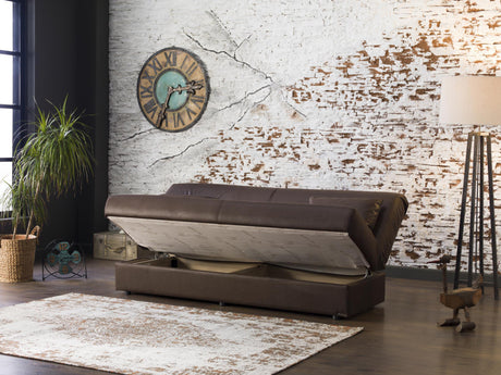Regata Silverado Chocolate 3-Seat Sleeper Sofa from Bellona - Luna Furniture