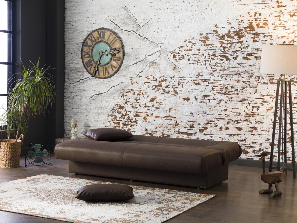 Regata Silverado Chocolate 3-Seat Sleeper Sofa from Bellona - Luna Furniture