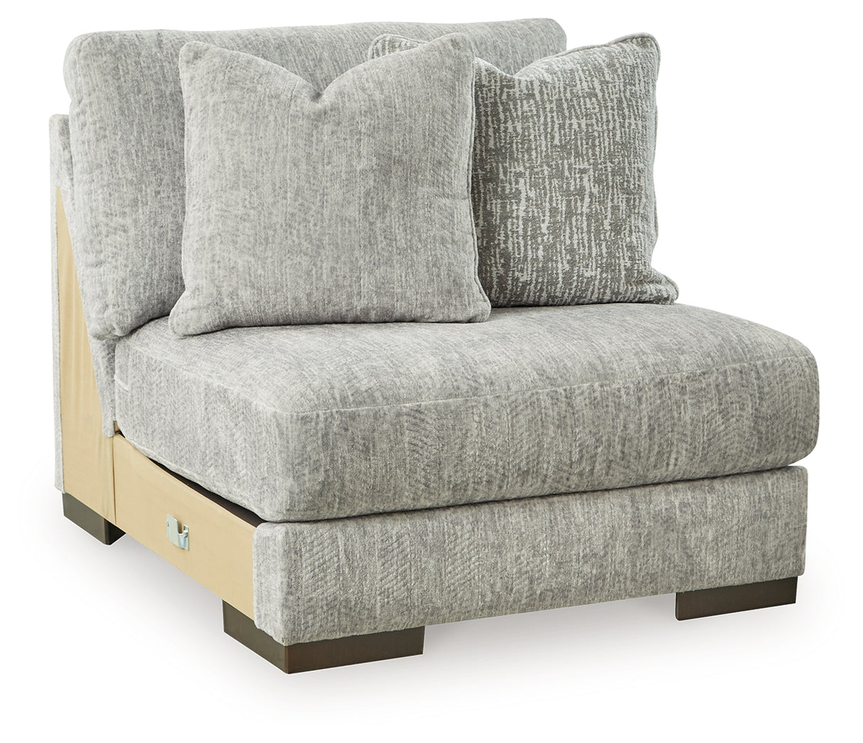 Regent Park Pewter 3-Piece Sectional Sofa and 2-Piece Sectional Loveseat from Ashley - Luna Furniture