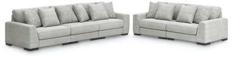 Regent Park Pewter Living Room Set from Ashley - Luna Furniture
