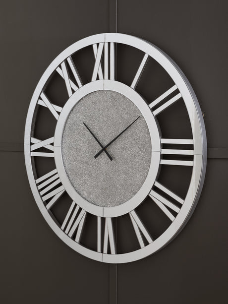 Reinport Mirror Wall Clock from Ashley - Luna Furniture