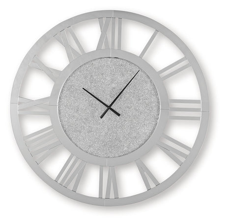 Reinport Mirror Wall Clock from Ashley - Luna Furniture