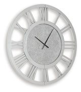 Reinport Mirror Wall Clock from Ashley - Luna Furniture