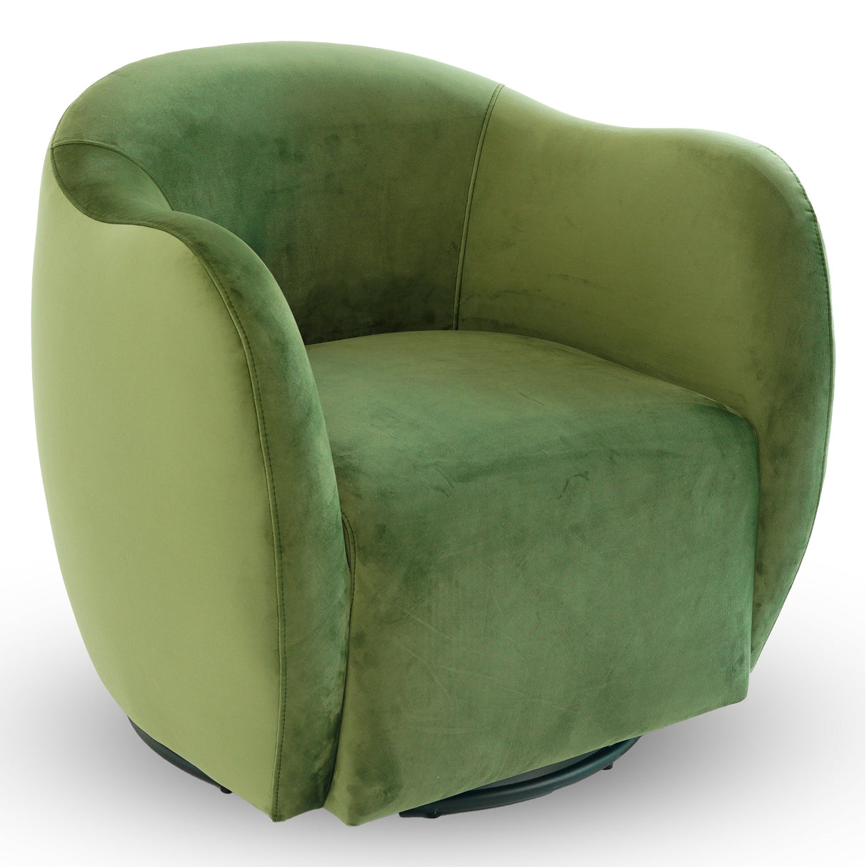 Renee Green Velvet Swivel Chair from Midinmod - Luna Furniture