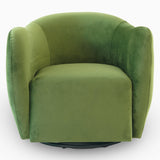 Renee Green Velvet Swivel Chair from Midinmod - Luna Furniture