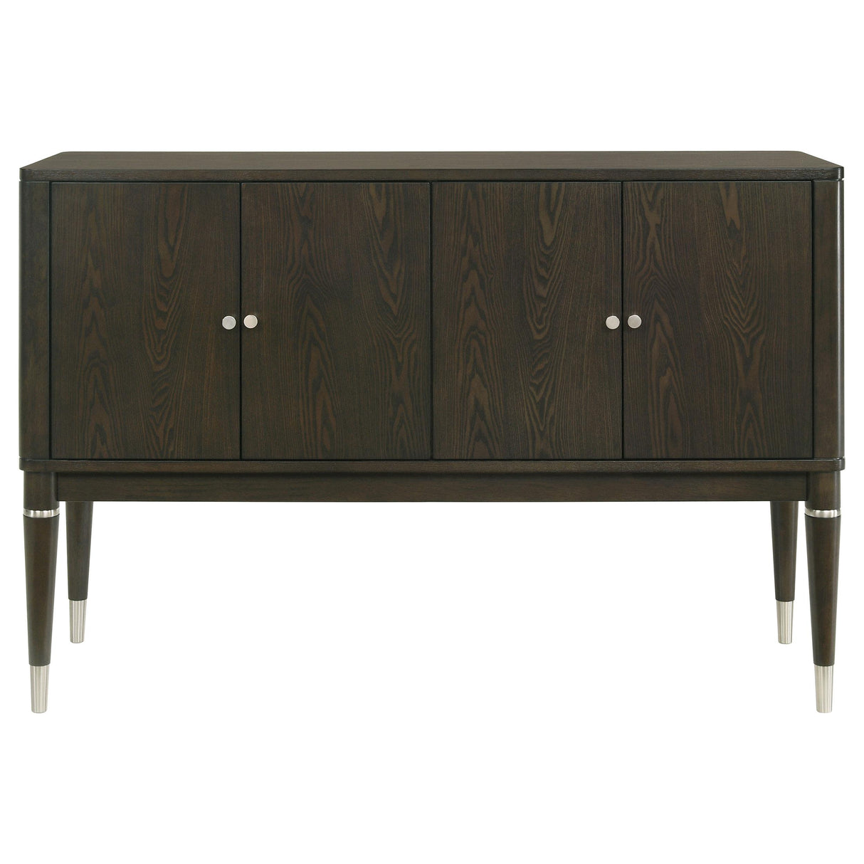 Reseda Ash Brown 4-Door Dining Sideboard Server from Coaster - Luna Furniture