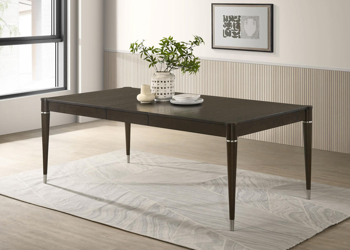 Reseda Ash Brown Extendable Dining Table from Coaster - Luna Furniture