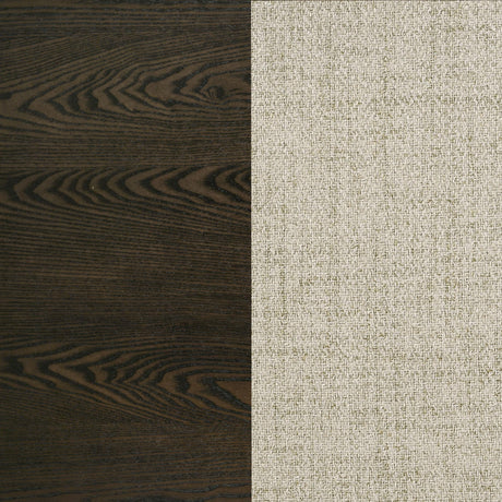 Reseda Oatmeal Upholstered Dining Side Chair, Set of 2 from Coaster - Luna Furniture