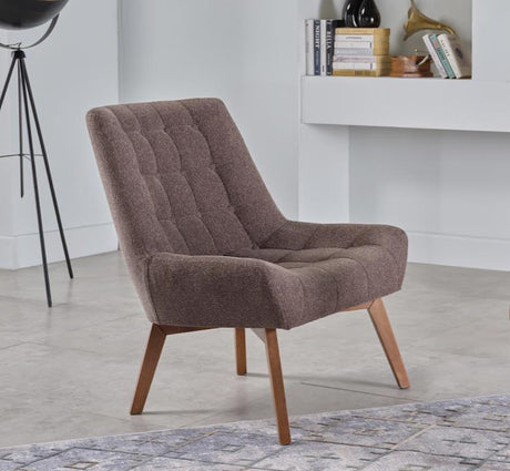 Revere Brown Accent Chair from Bellona - Luna Furniture