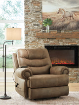 Revived and Restored Earth Power Lift Recliner from Ashley - Luna Furniture