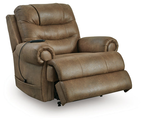 Revived and Restored Earth Power Lift Recliner from Ashley - Luna Furniture
