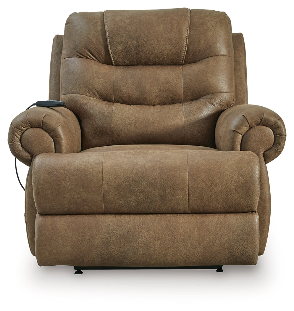 Revived and Restored Earth Power Lift Recliner from Ashley - Luna Furniture