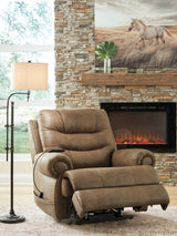 Revived and Restored Earth Power Lift Recliner from Ashley - Luna Furniture