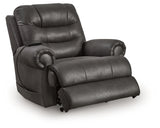 Revived and Restored Granite Power Lift Recliner from Ashley - Luna Furniture