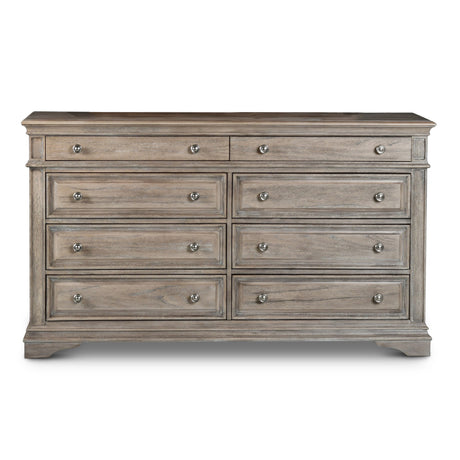 Highland Park Dresser, Waxed Driftwood from Steve Silver - Luna Furniture