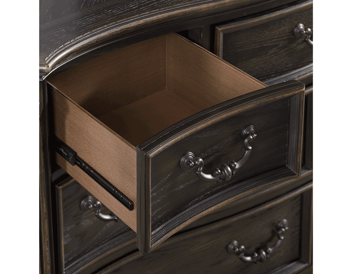 Rhapsody Molasses Sleigh Bedroom Set from Steve Silver - Luna Furniture