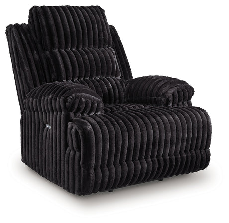 Rhine Falls Onyx Power Recliner from Ashley - Luna Furniture