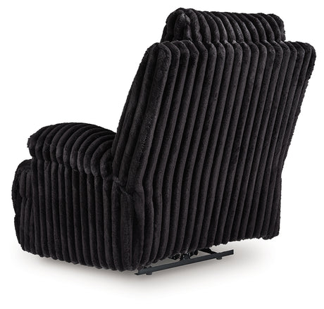 Rhine Falls Onyx Power Recliner from Ashley - Luna Furniture