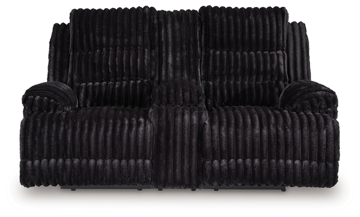 Rhine Falls Onyx Power Reclining Living Room Set from Ashley - Luna Furniture