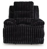Rhine Falls Black Power Reclining Sofa and Power Recliner from Ashley - Luna Furniture