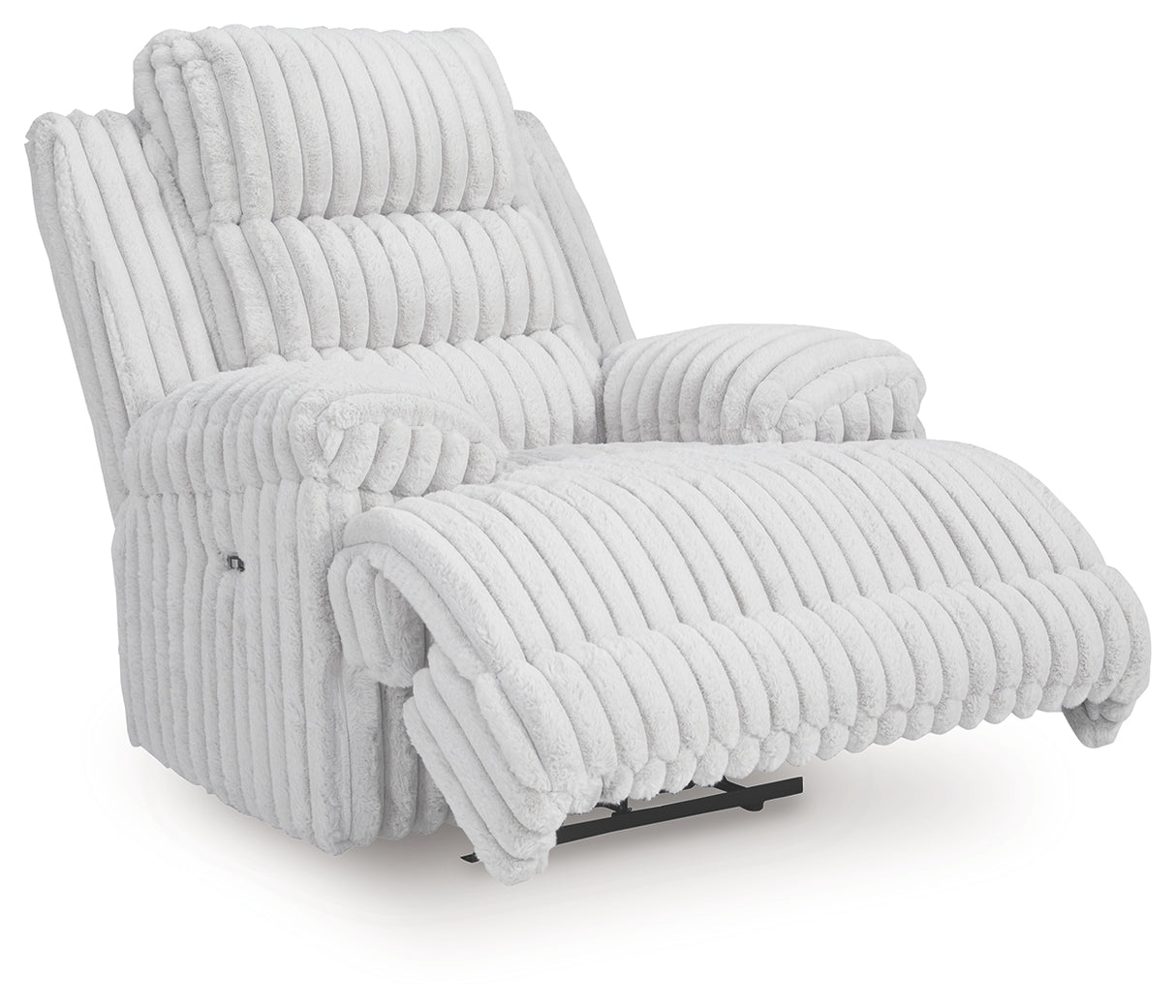 Rhines Falls Alloy Power Recliner from Ashley - Luna Furniture