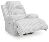 Rhines Falls Alloy Power Recliner from Ashley - Luna Furniture