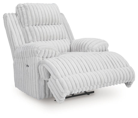 Rhines Falls Alloy Power Recliner from Ashley - Luna Furniture
