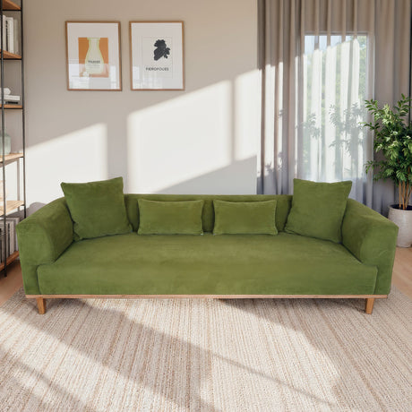 Richardson Green Velvet Sofa from Midinmod - Luna Furniture