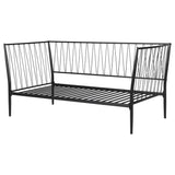 Richland Metal Twin Daybed Bed Frame Matte Black from Coaster - Luna Furniture
